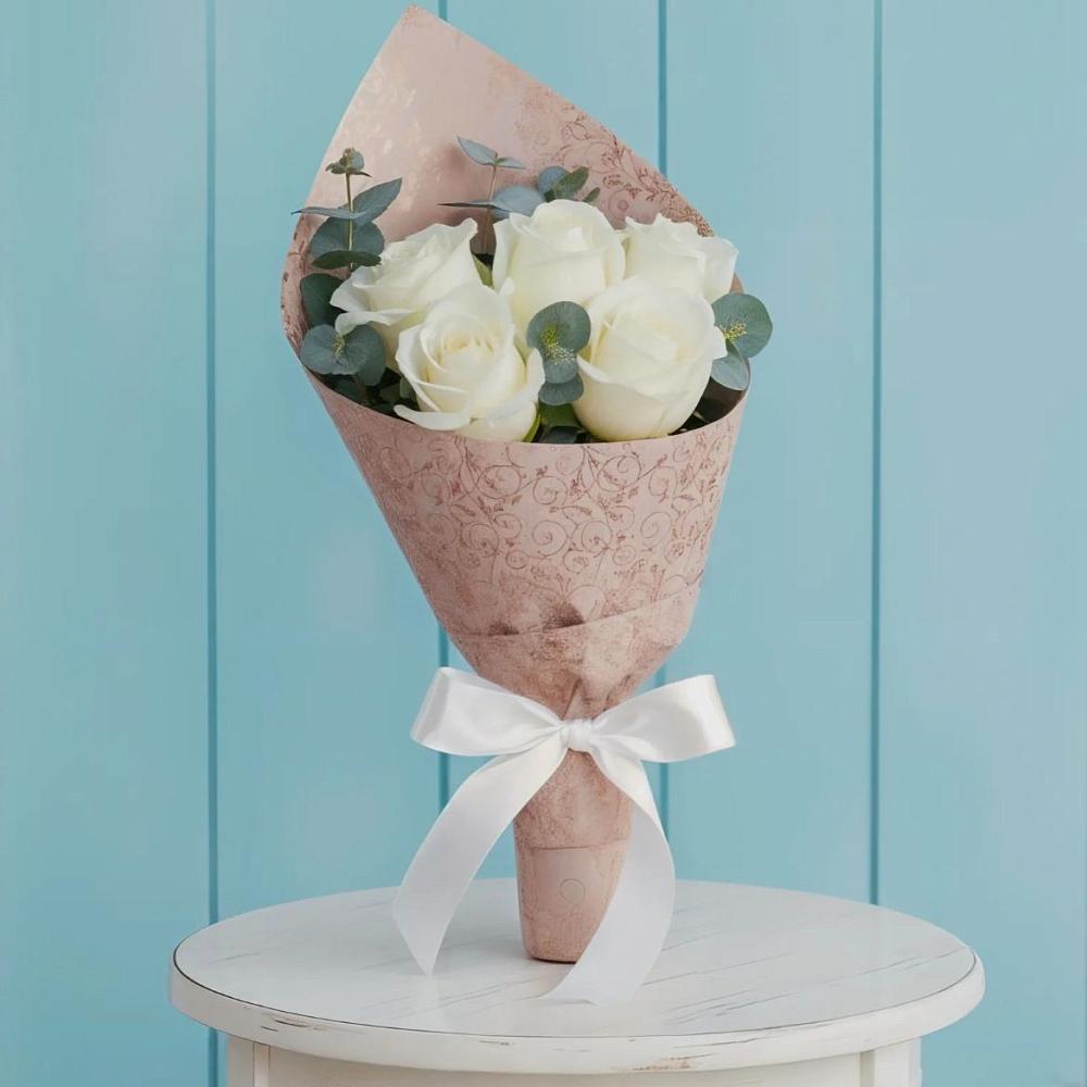 Букет контраст в Исламее Букет цветов из: Розы в Исламее