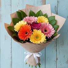 Букет цветов из:  Герберы в Исламее