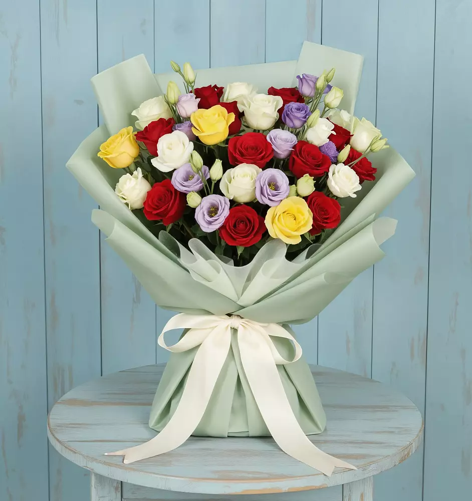 Букет цветов из: Розы в Исламее